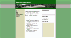 Desktop Screenshot of meridianapartmentshaslettmi.com